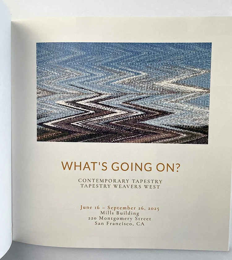 A tapestry show catalog round-up — Rebecca Mezoff